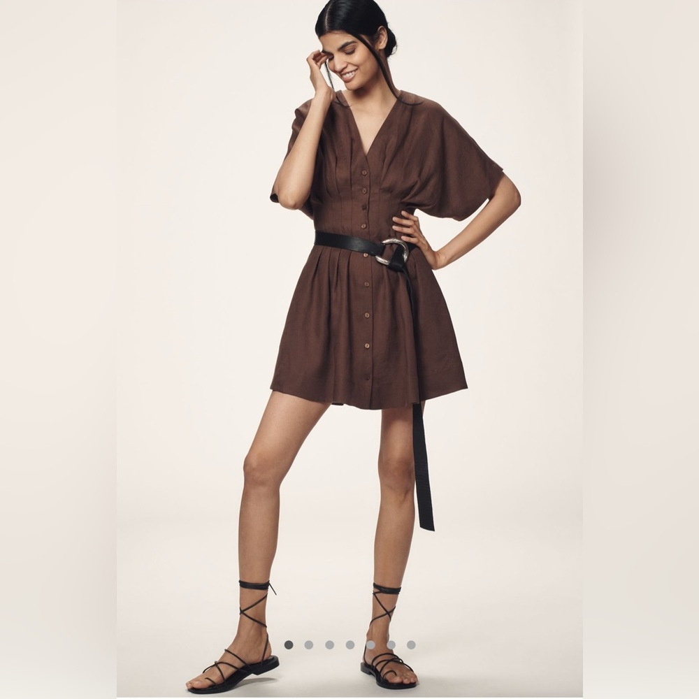 The Tobie Mini Shirt Dress
